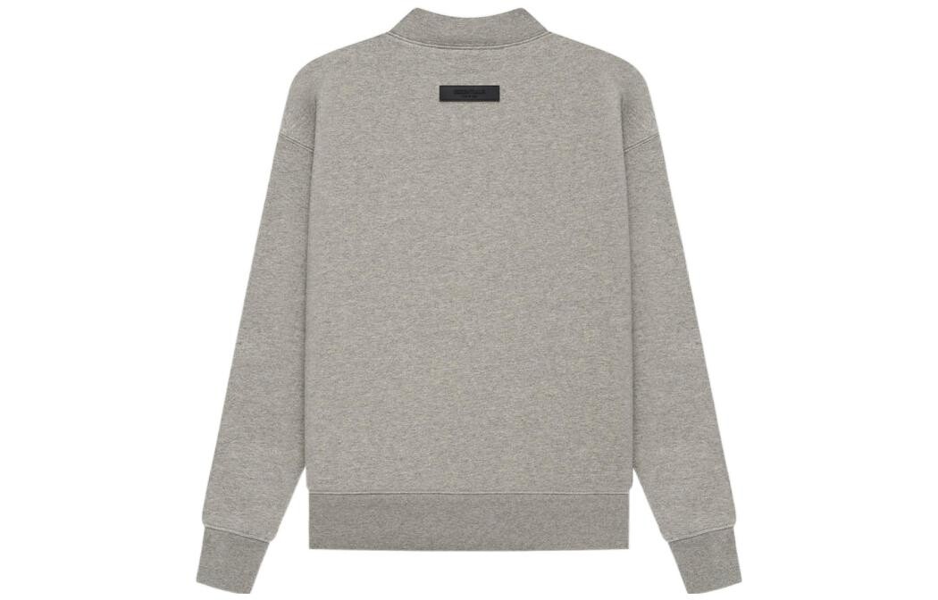 Детская толстовка Fear Of God Essentials, цвет Dark Oatmeal — фото 2