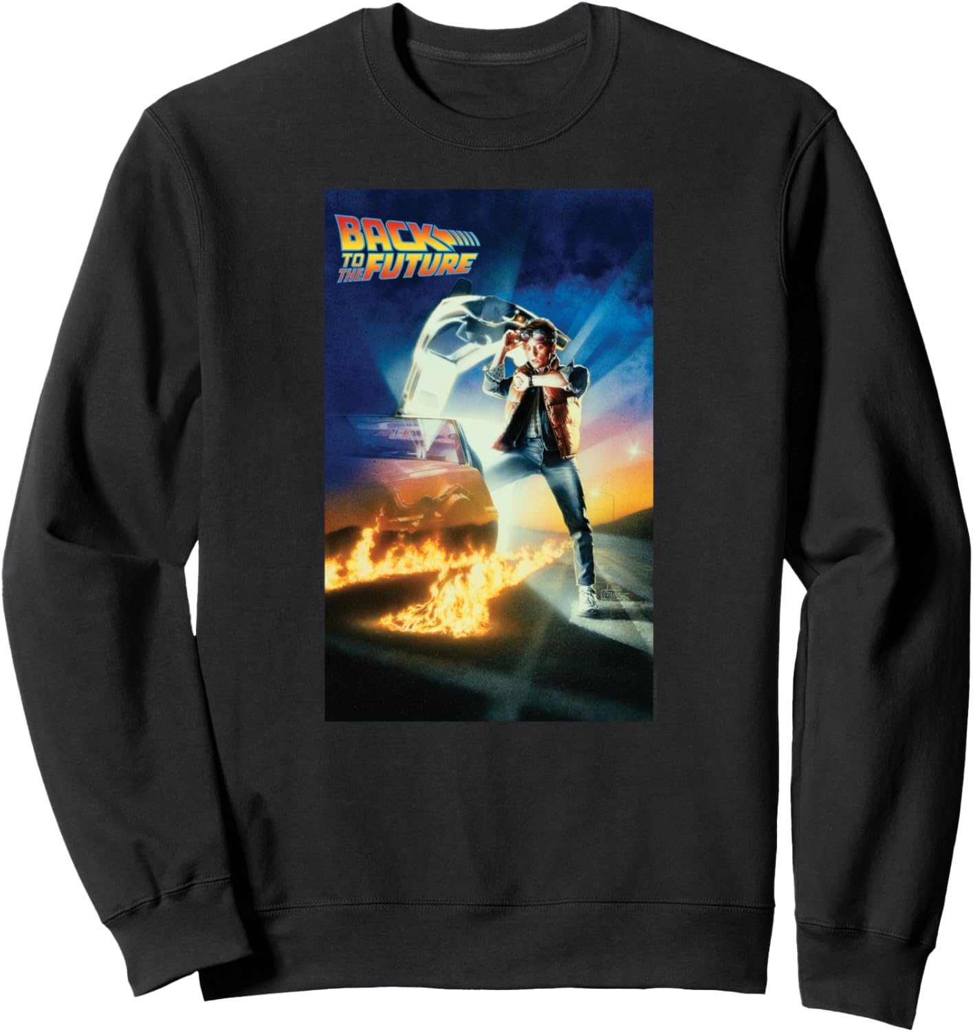 

Толстовка с постером фильма «Назад в будущее», черная, размер S Back To The Future, Черный, Толстовка с постером фильма «Назад в будущее», черная, размер S Back To The Future