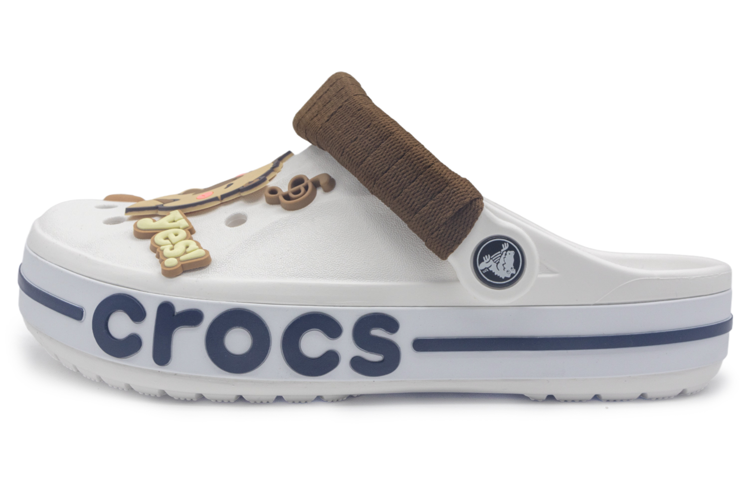 Crocs Сабо Bayaband унисекс белые