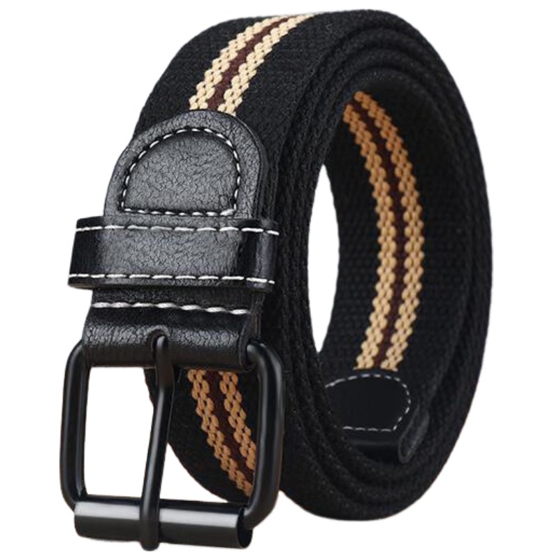 

Ремень из холста Warrior, унисекс, ширина 3,8 см