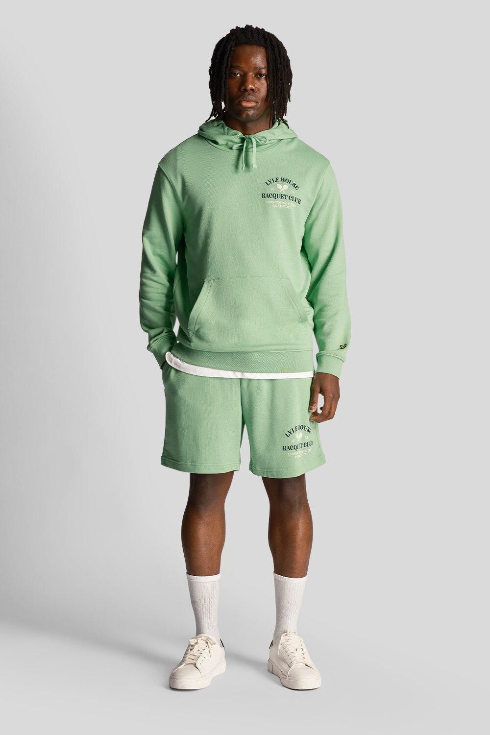 

Толстовка Racquet Club Sweat Short, зеленая Debenhams, зеленый