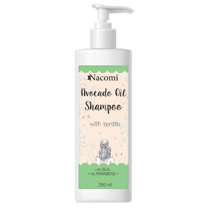 

Шампунь Champú con Aceite de Aguacate y Keratina Nacomi, 250 ml