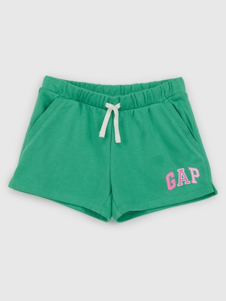 

Детские шорты с логотипом Gap, зеленый