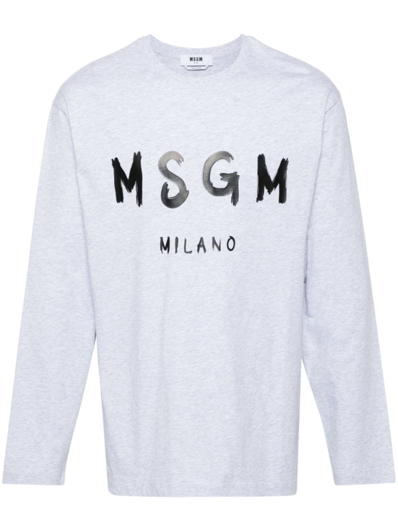 

Футболка с логотипом MSGM, серый