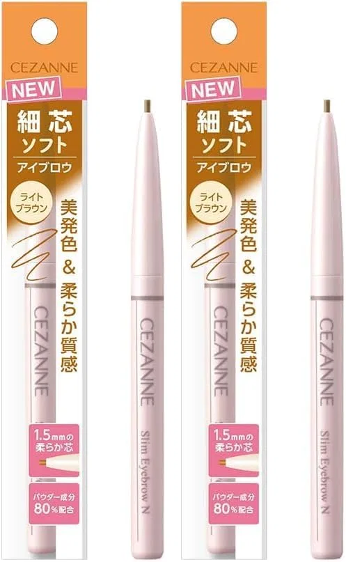 Карандаш для бровей Cezanne 01 Light Brown 2 шт.
