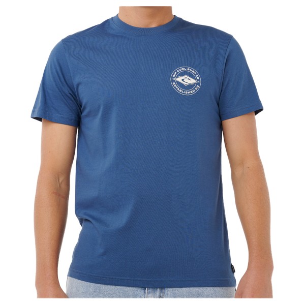 

Футболка из хлопка Rip Curl, синий