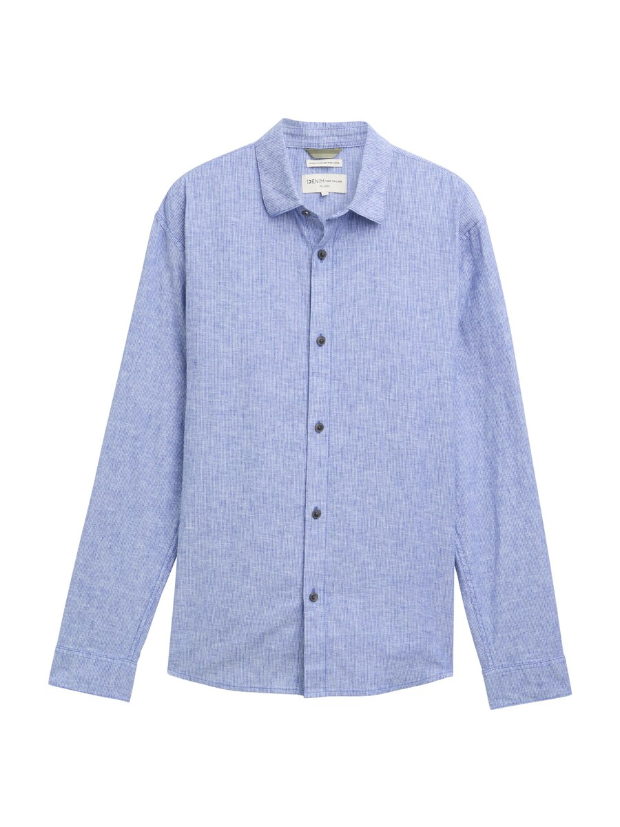 

Рубашка на пуговицах Comfort fit TOM TAILOR DENIM, синий