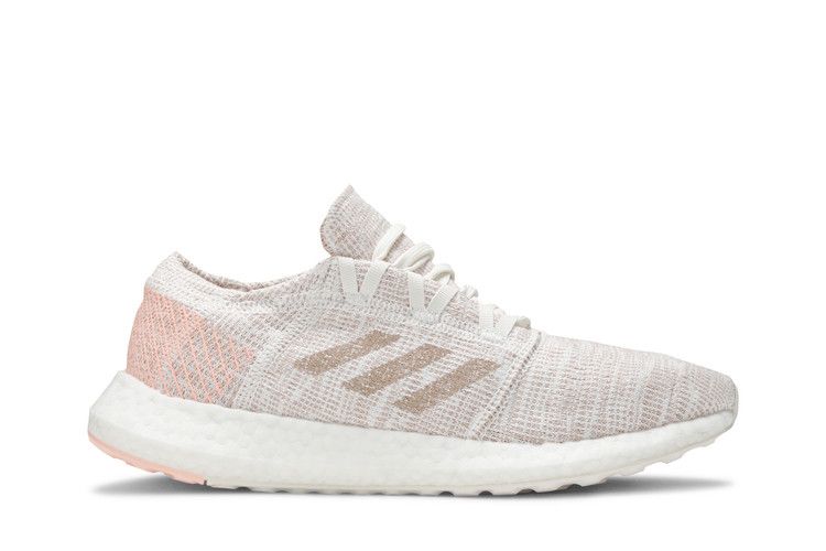 Кроссовки adidas PureBoost Go J 'White Ash Pearl', белый — фото 2