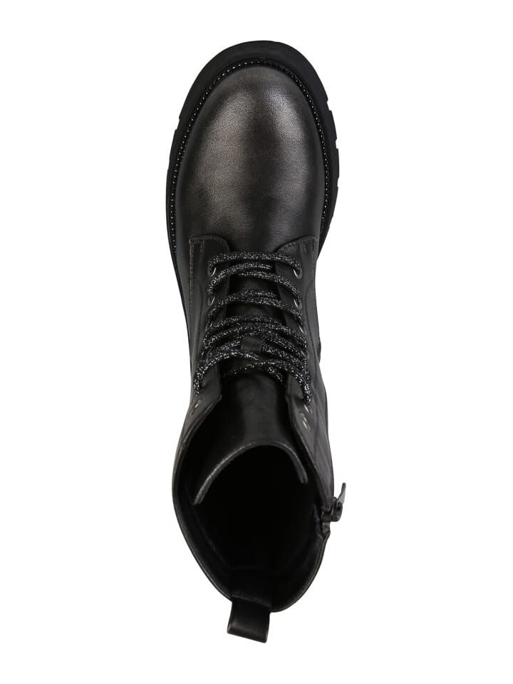 Ботильоны VAN HILL Schnürstiefeletten Arabella, цвет Grau Metallic — фото 4