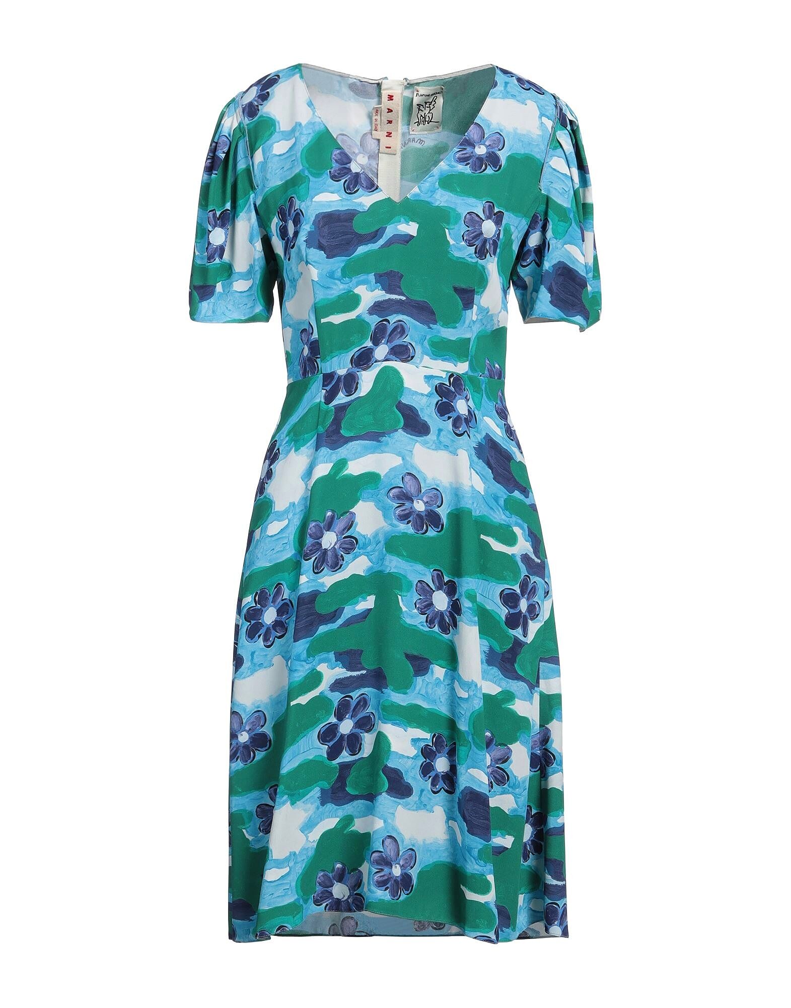 

Платье миди Marni, синий