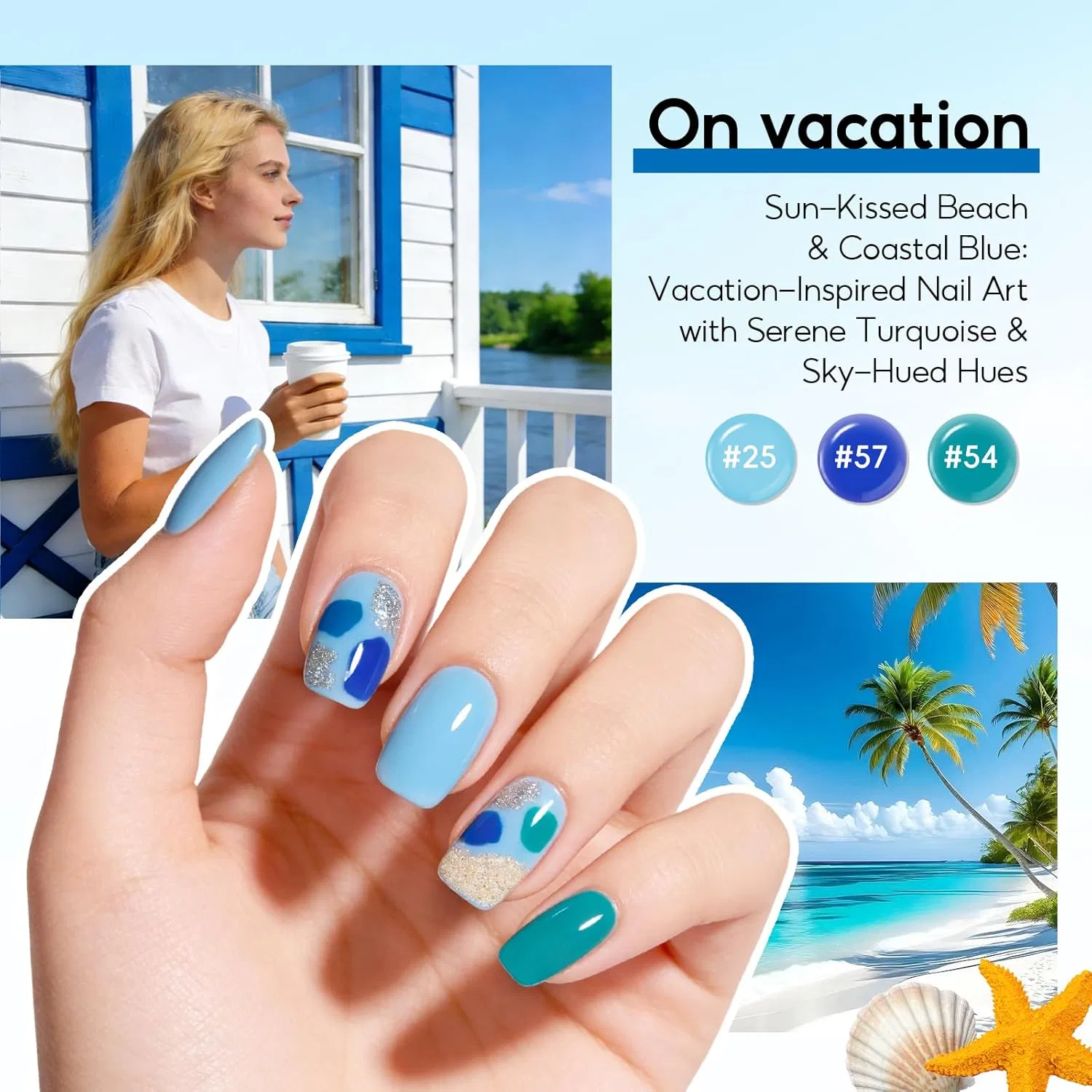 Набор УФ-гель-лаков PEACECOLOR из 25 предметов, 20 цветов Peacecolor, 20+5Pcs Gel Polish — фото 3