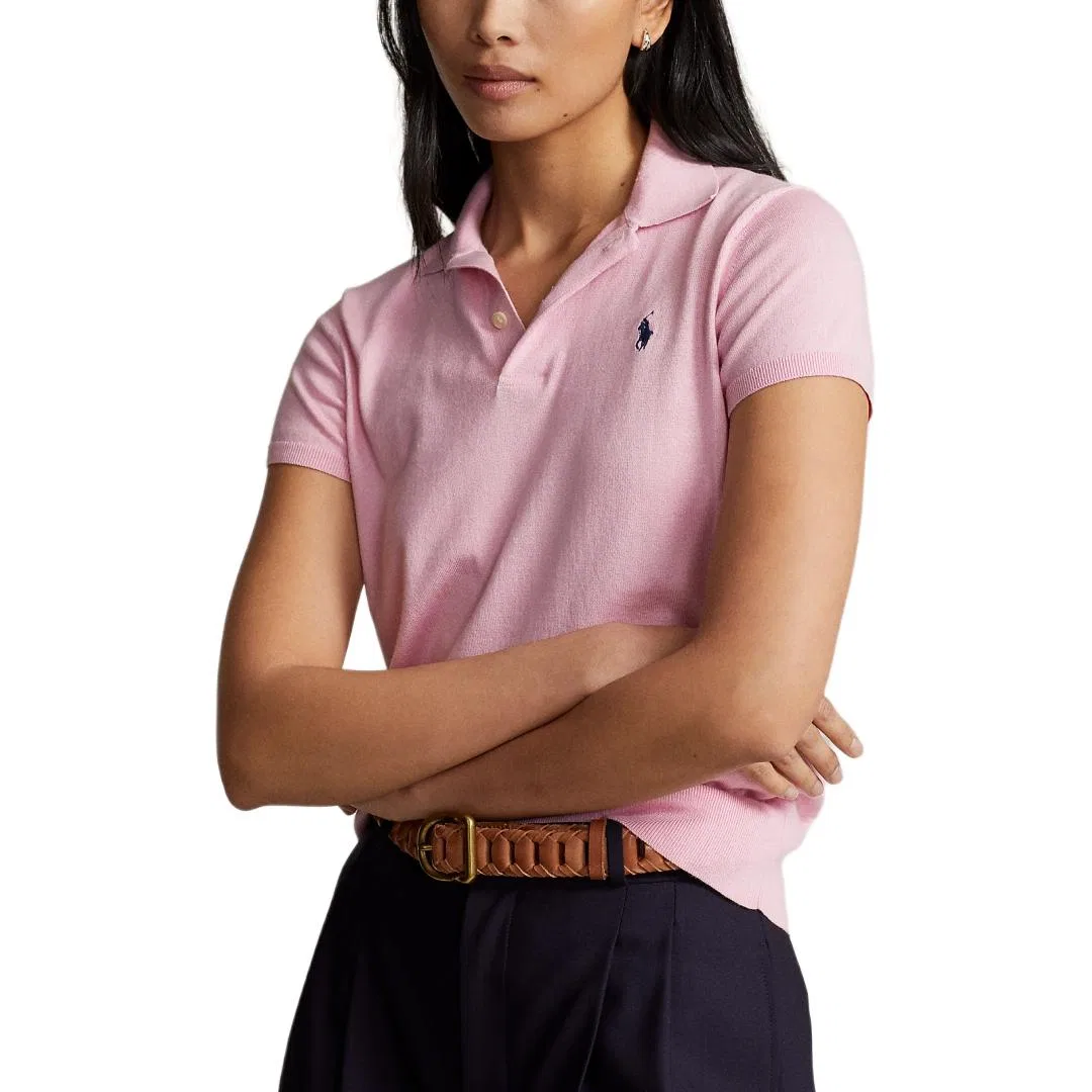 Джемпер Slim Fit женский Polo Ralph Lauren розовый — фото 4