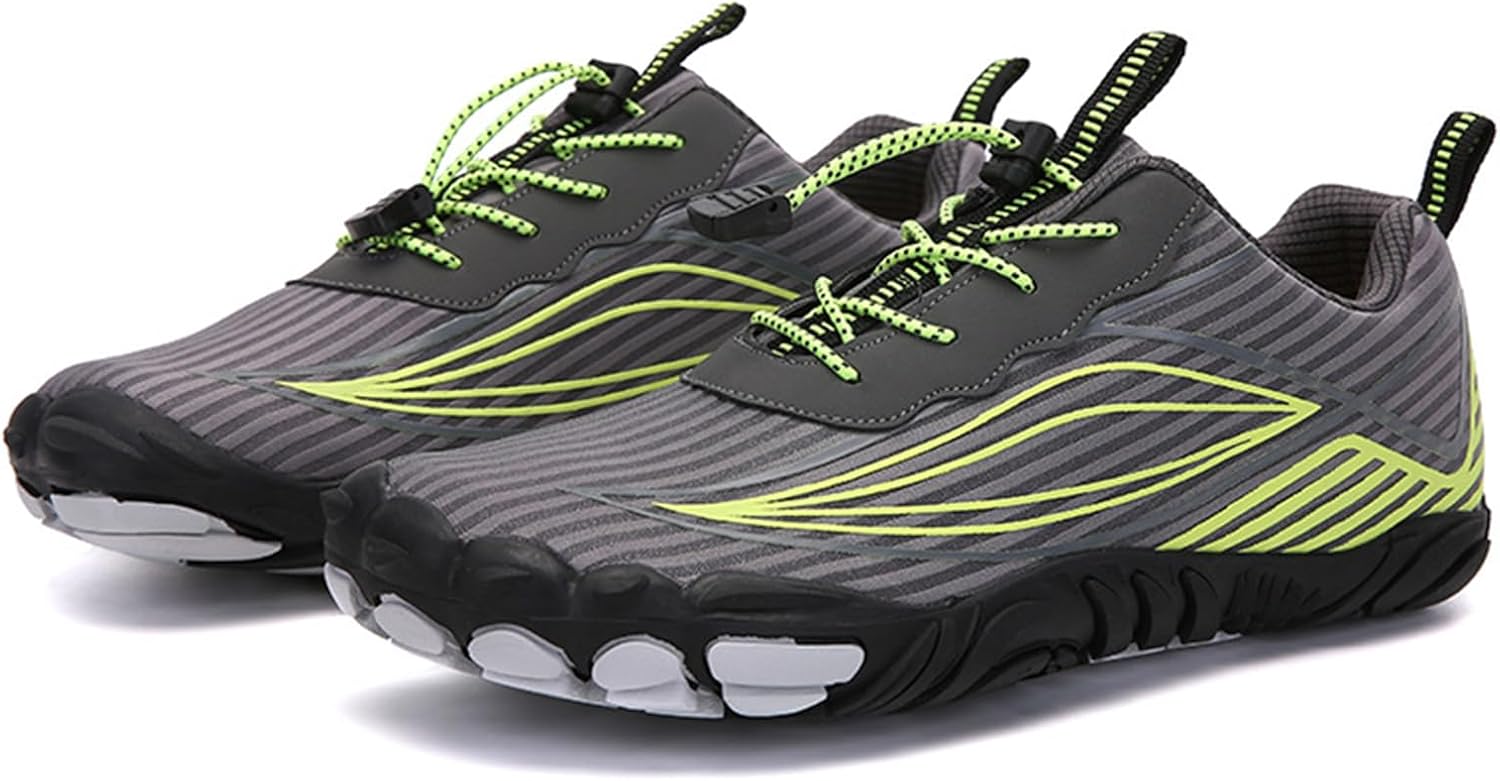 

Мужские походные ботинки, обувь для ходьбы, быстросохнущие нескользящие спортивные ботинки для ходьбы, кроссовки для кросс-тренинга для мужчин Generic, серый