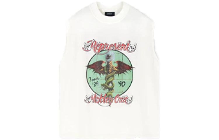 

REPRESENT Майка мужская белая