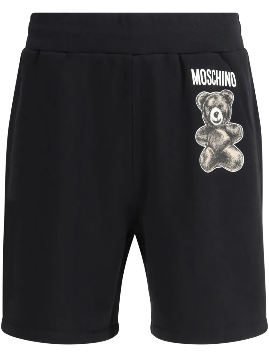 

Шорты с логотипом Moschino, черный
