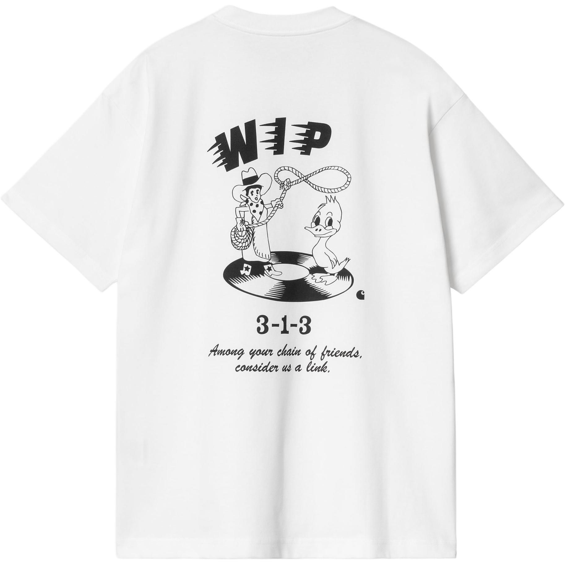 

Футболка с принтом логотипа Carhartt WIP, белый