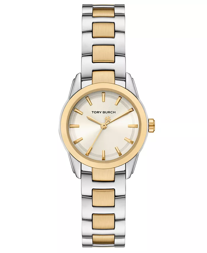 

Женские часы The Miller с двухцветным браслетом из нержавеющей стали 28мм Tory Burch