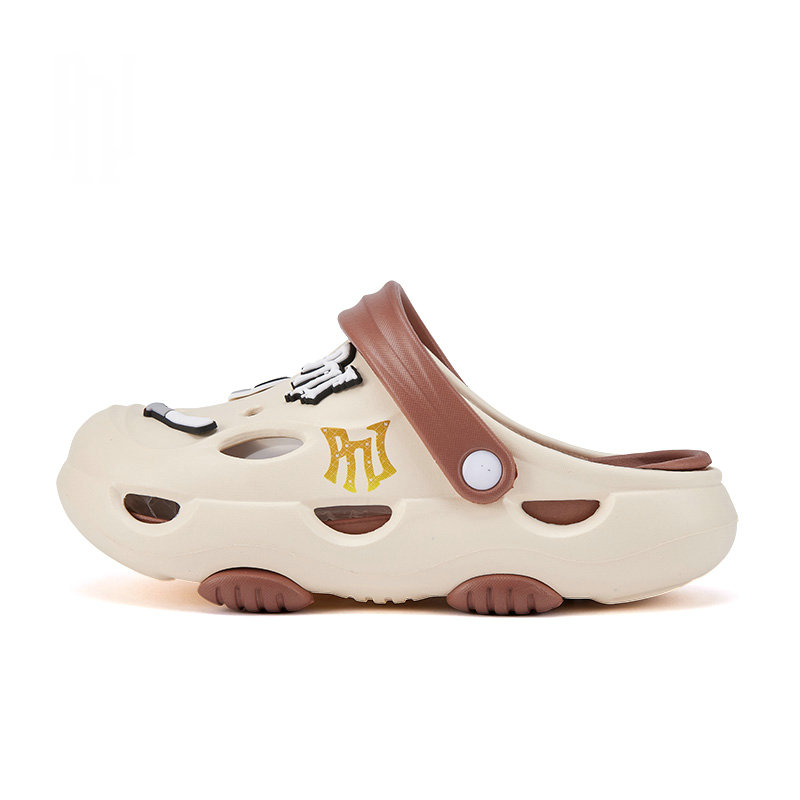 

Pnj Клоги унисекс бежево-коричневые, цвет Beige Brown