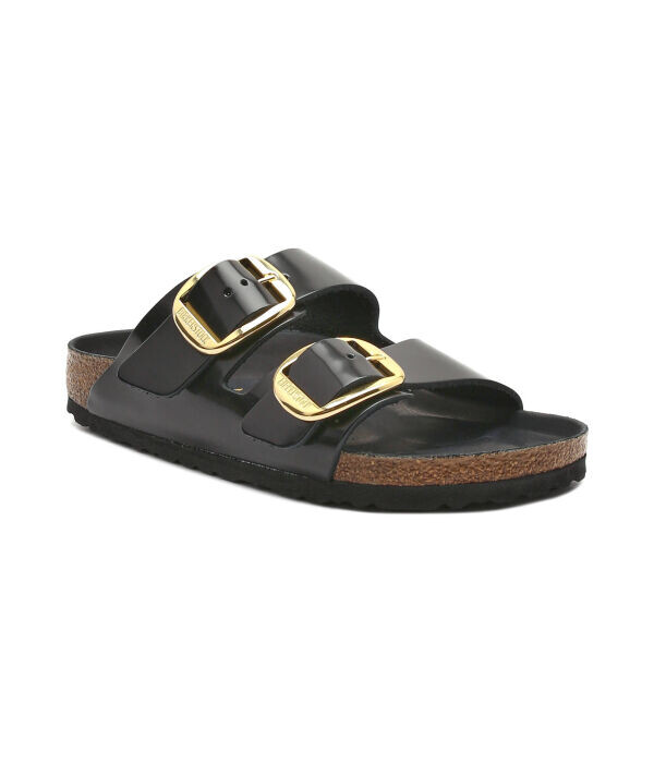 Сандалии женские Birkenstock из натуральной кожи, черный