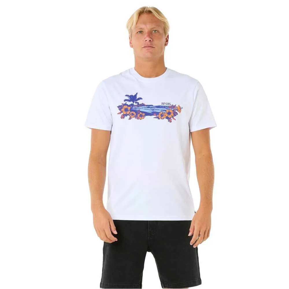 

Футболка с коротким рукавом Rip Curl Surf Paradise, белый