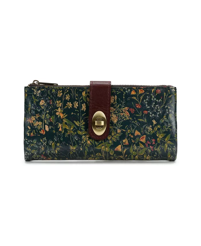 

Сумка Annesley Leather Wristlet Patricia Nash, черный