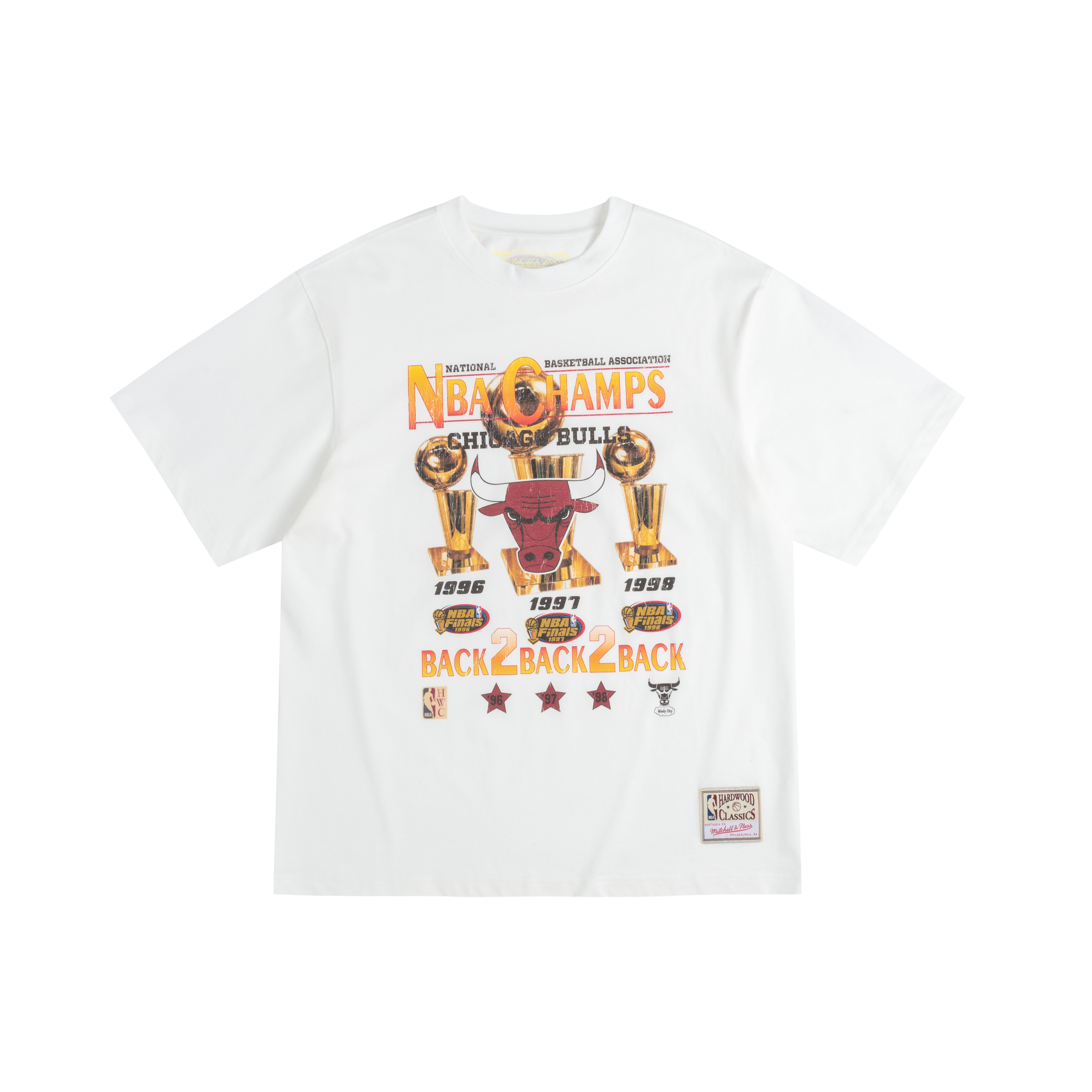 

Mitchell Ness Футболка Mitchell & Ness унисекс белая