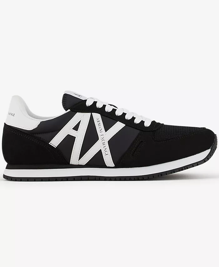 

Мужские кроссовки Rio Logo A|X Armani Exchange, черный