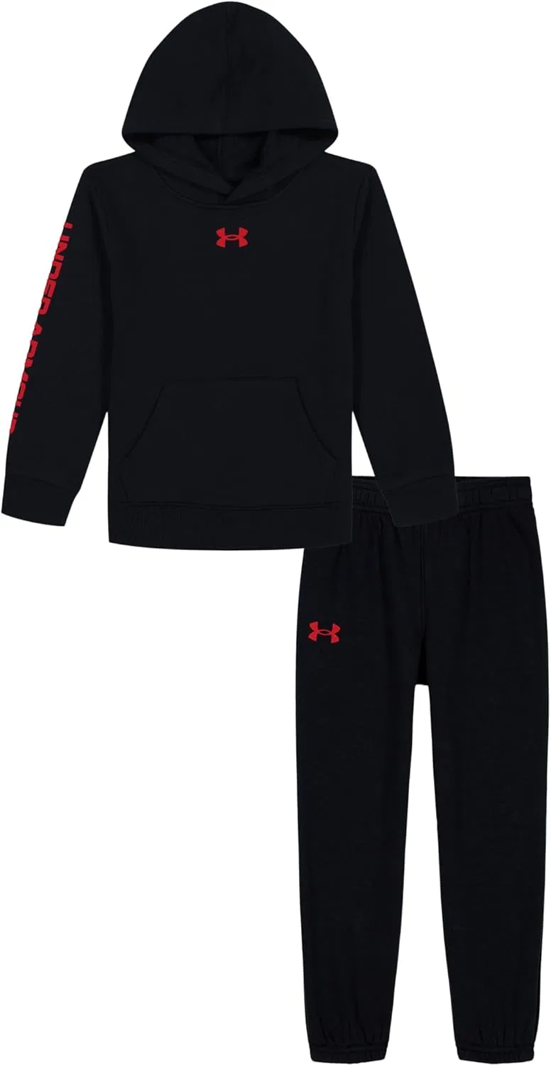 Детская толстовка и брюки Under Armour, Black Rival Po
