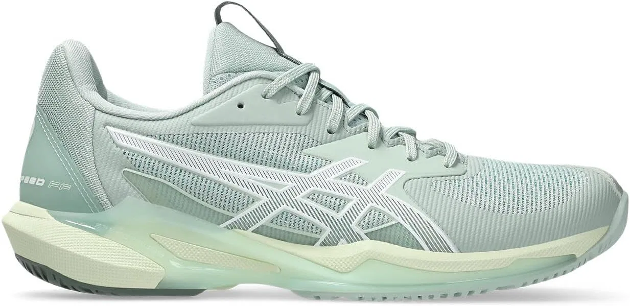 Кроссовки теннисные ASICS Solution Swift FF 2 Clay, Lichen Rock White — фото 3