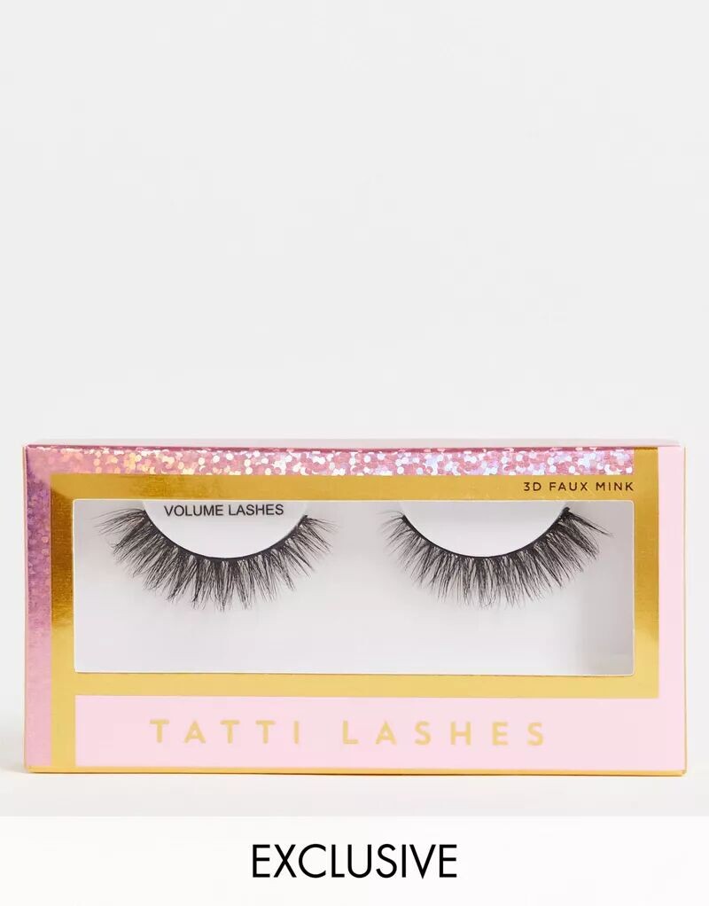 

Эксклюзивные объемные накладные ресницы Tatti Lashes x ASOS