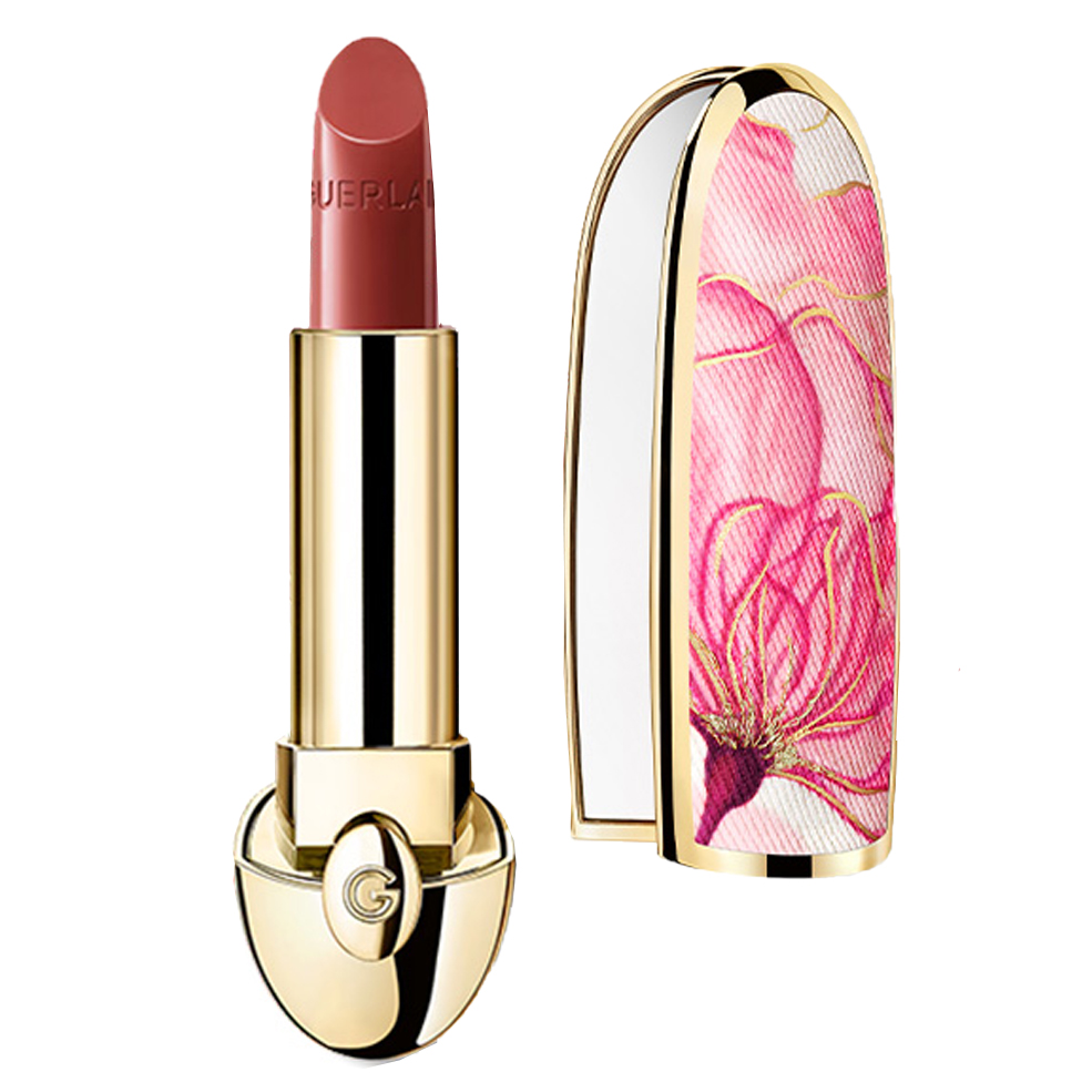 GUERLAIN JIAOLAN помада Pink Petal Ink Cherry Blossom Exquisite Gemstone, сатиновый блеск, легко растушевывается, 3,5 г — фото 2