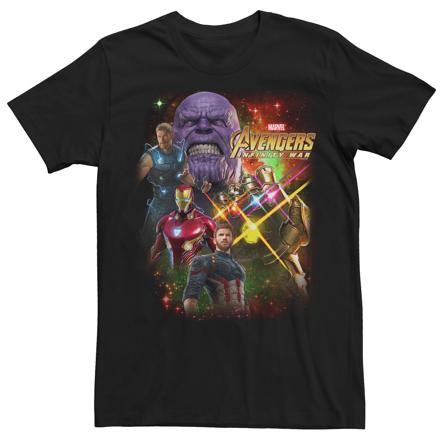 

Мужская футболка с рисунком Marvel Avengers Infinity War Hero Nebula
