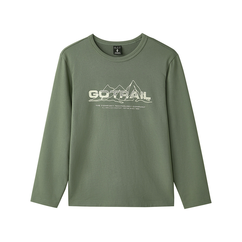 

Футболка Mountain And Wild Outdoor Series FW24, мужская, цвет Castor Gray Skechers, Flax Gray