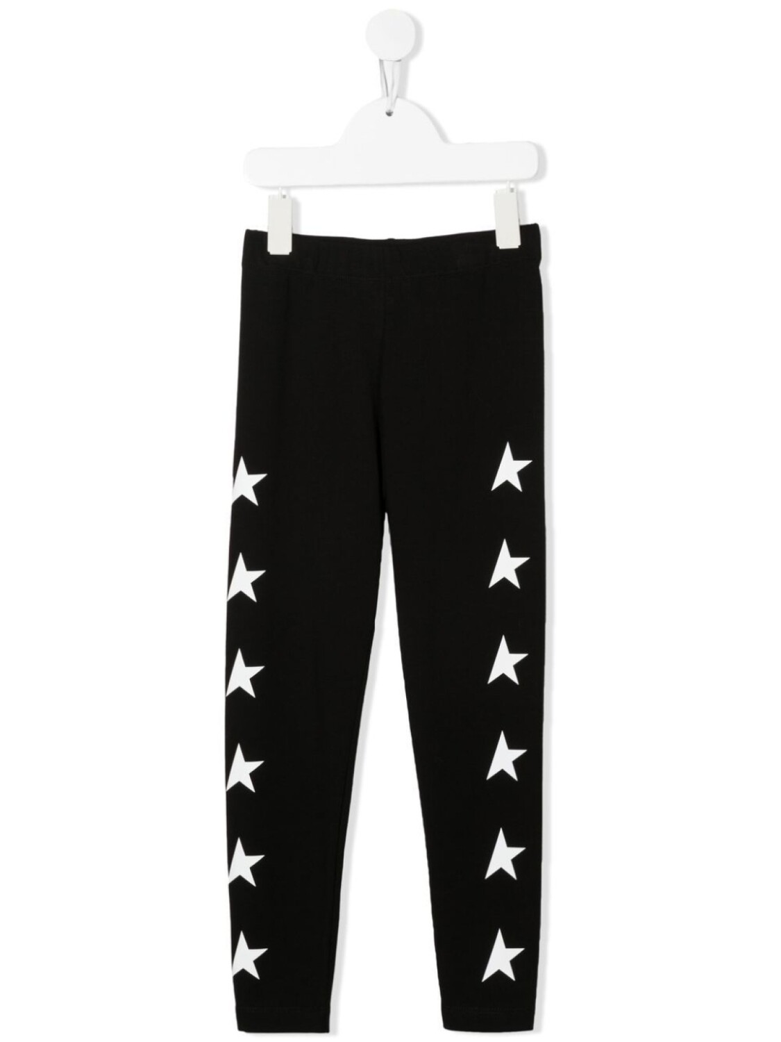 

Golden Goose Kids легинсы с принтом, черный