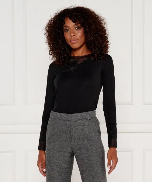 

Блуза Slim fit Marc Cain, черный