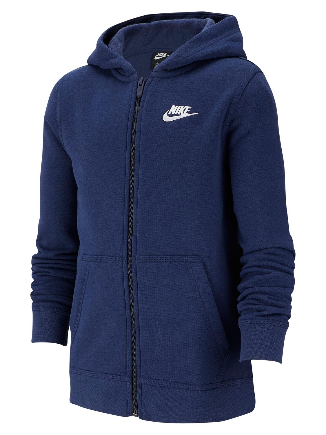 

Толстовка Nike B HOODIE FZ CLUB, синий