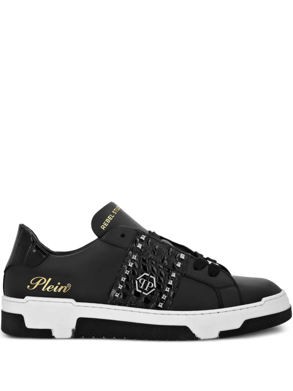 

Кроссовки с заклепками Philipp Plein, черный