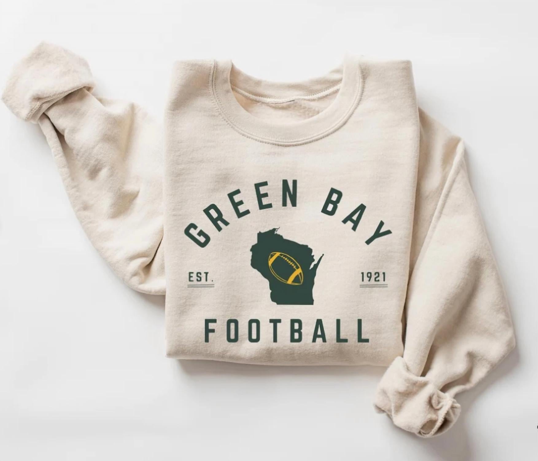 

Женская футбольная толстовка Green Bay, цвет «песок» Eleven Fashion, песочный
