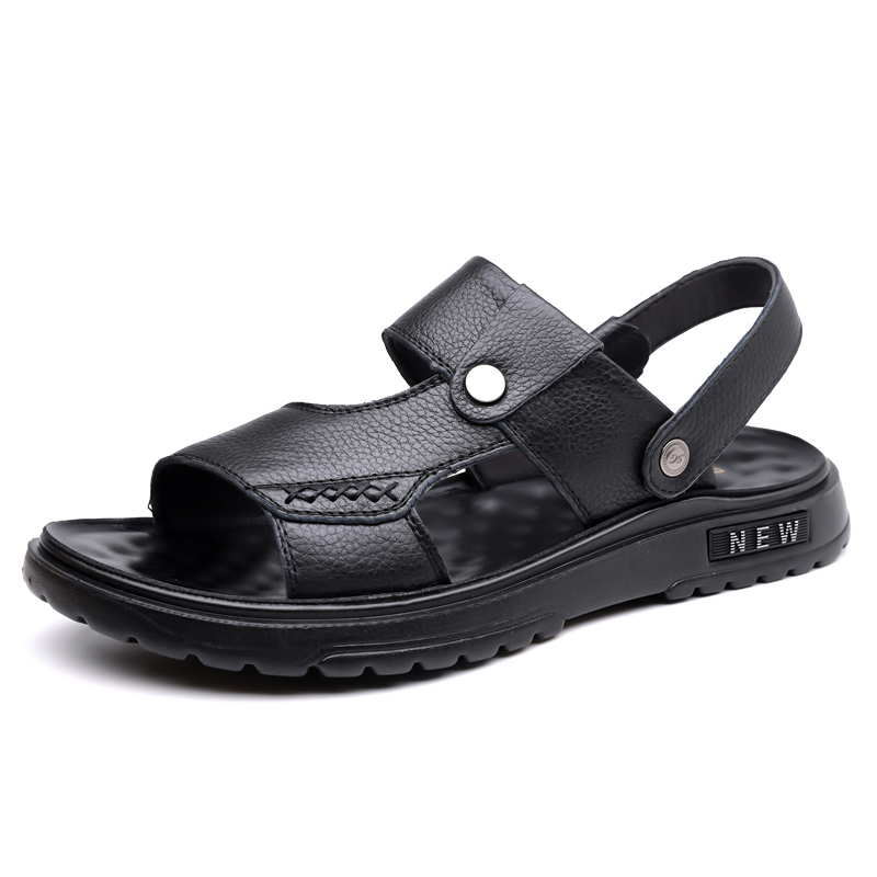 

POPULAR ROUSE PR Пляжные сандалии мужские черные, цвет Black