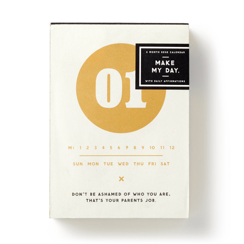 

Книга Make My Day Undated Desk Calendar