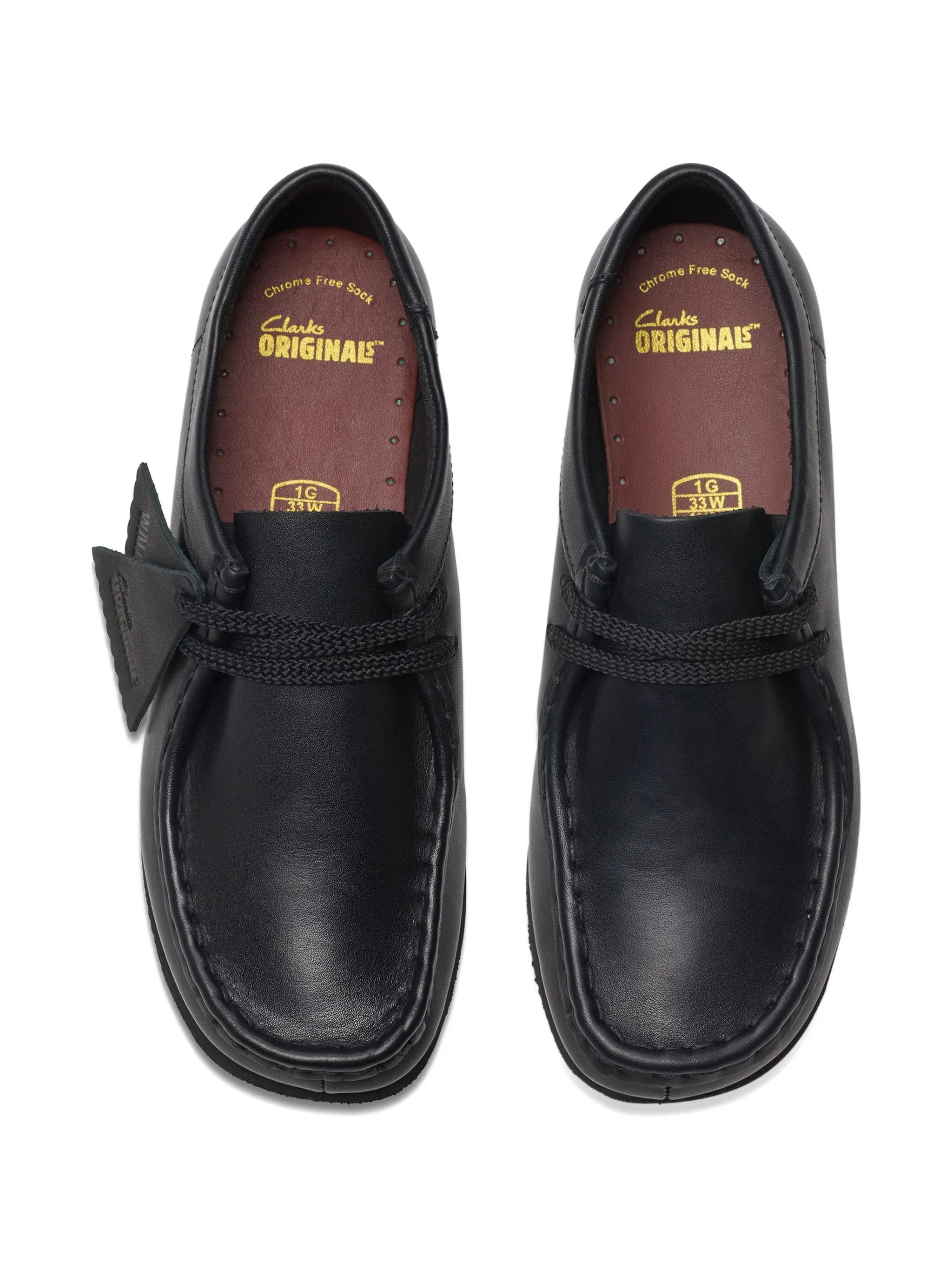 Туфли на шнуровке Clarks Kids, черный — фото 2