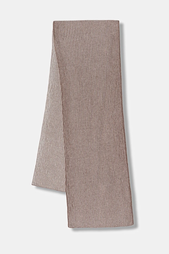 

Шарф из смесовой шерсти Sisley, бежевый