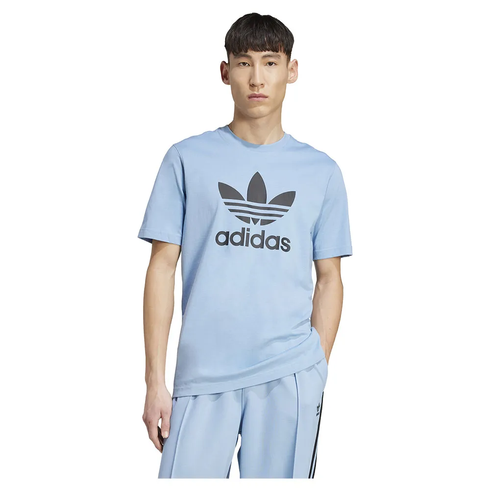 

Футболка с коротким рукавом adidas Originals Adicolor Trefoil, синий