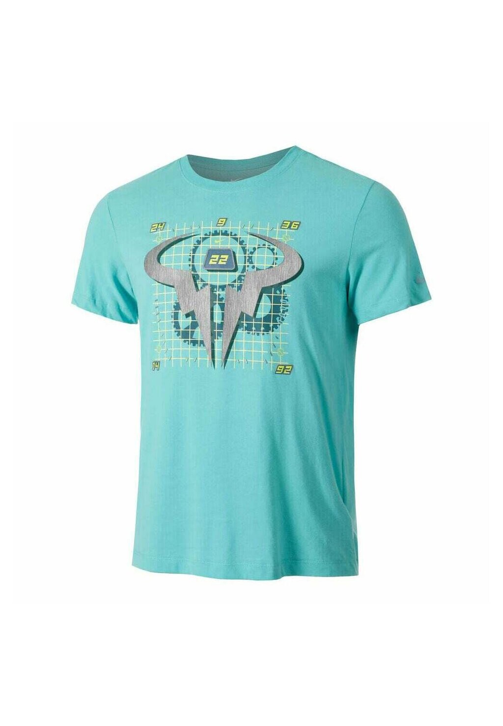 

Спортивная футболка DRI-FIT Nike, бирюзовый