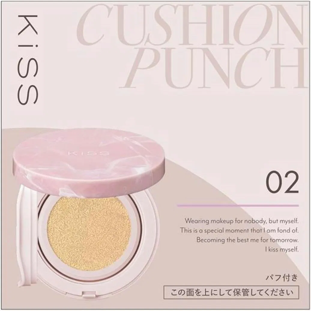 Тональное средство Cushion Foundation SPF 50+ PA++++, 02 Light Ochre, 88x88x50 мм