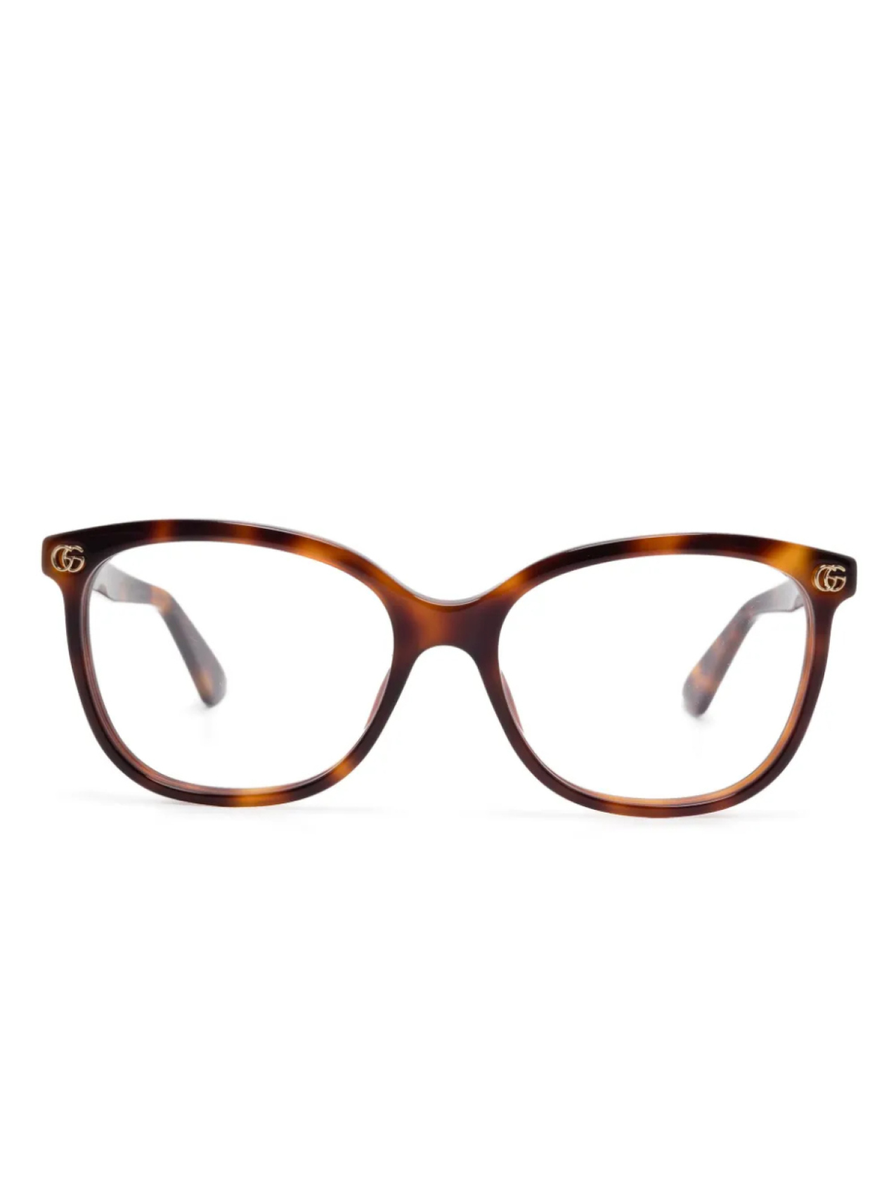 

Gucci Eyewear очки в квадратной оправе, коричневый