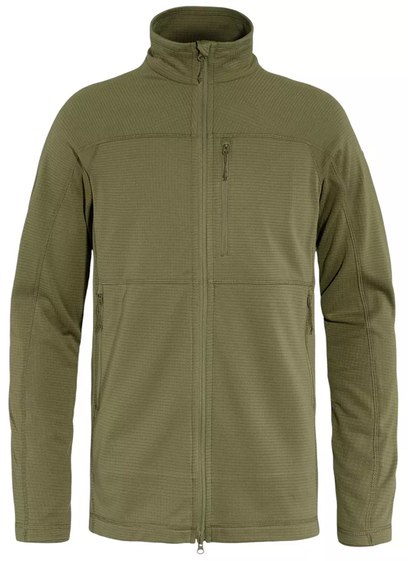 

Мужская флисовая куртка Fjallraven Abisko Lite, зеленый