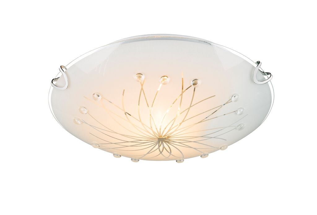 

Потолочный светильник Globo Calimero I белый, 1xE27 ILLU; 40402-1 Globo Lighting
