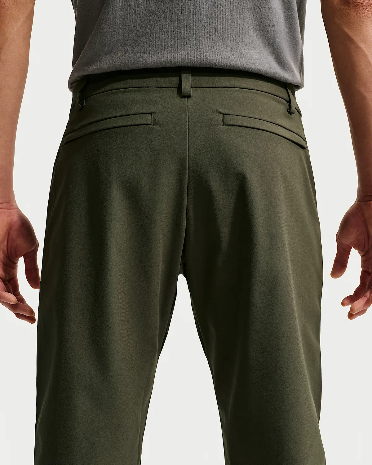 Мужские брюки чинос Dri-FIT Regular Nike 24.7 PerfectStretch, Cargo Khaki/Sequoia — фото 3