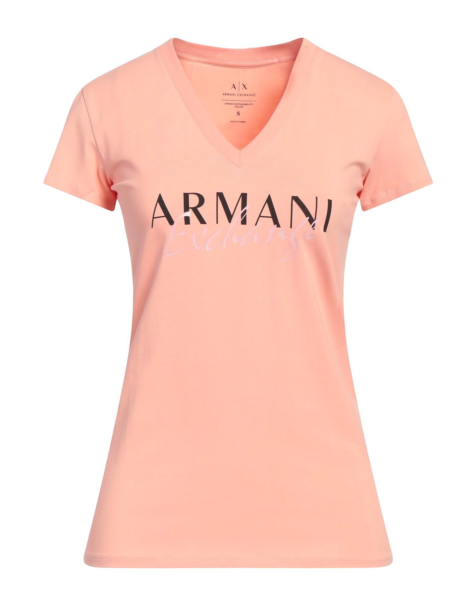 

Футболка Armani Exchange, розовый